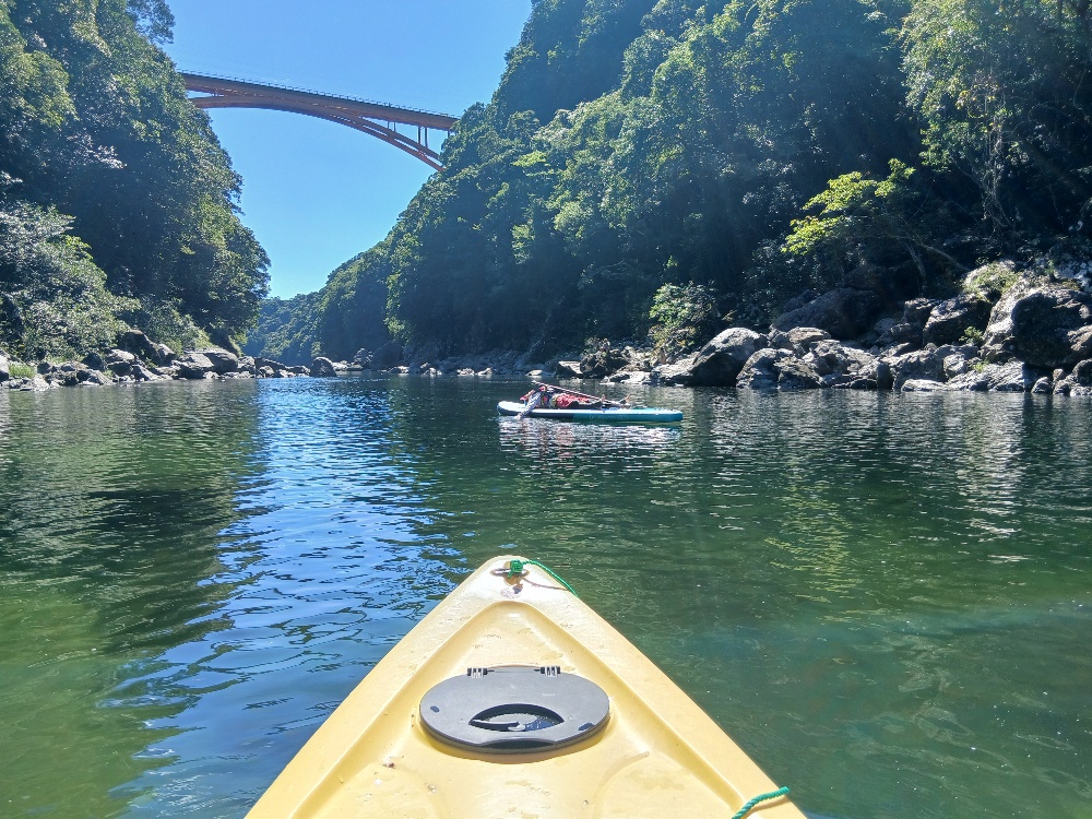 屋久島でカヌーとSUP ツアー