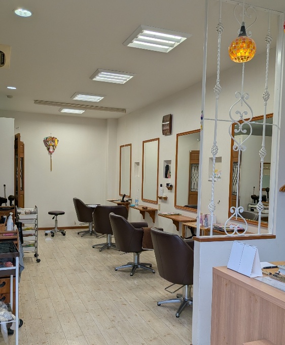 美容室Spicaの店内