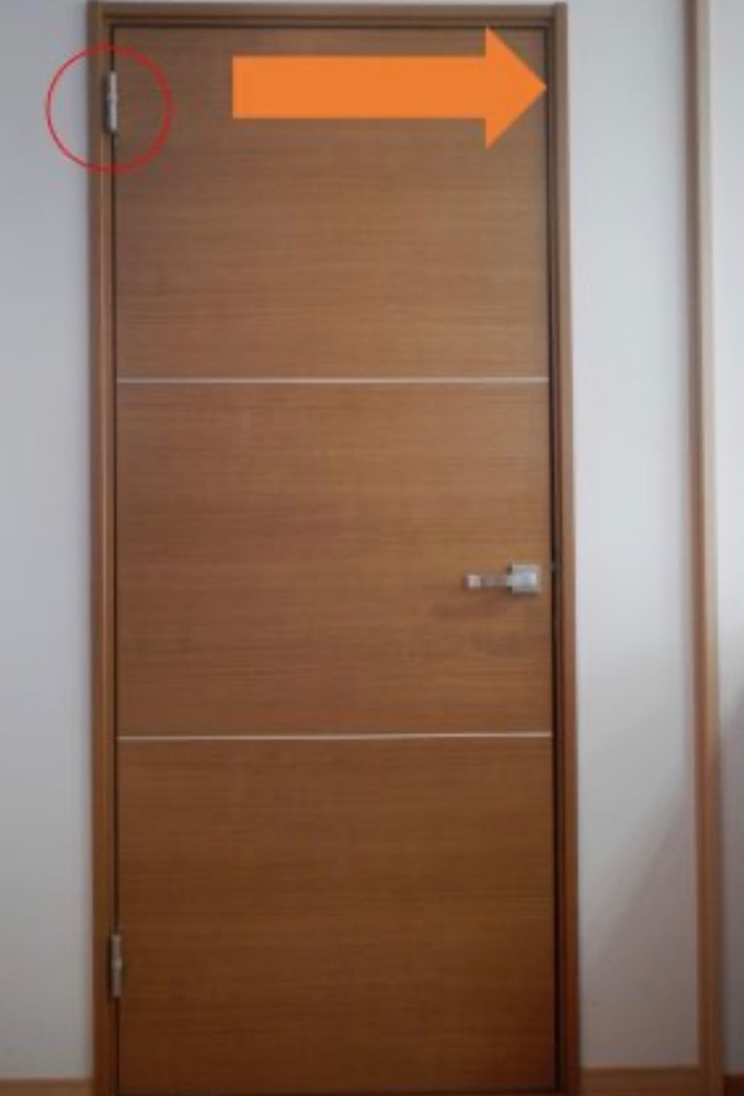 ドア建て付け調整