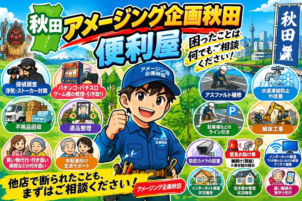 便利屋アメージング企画秋田